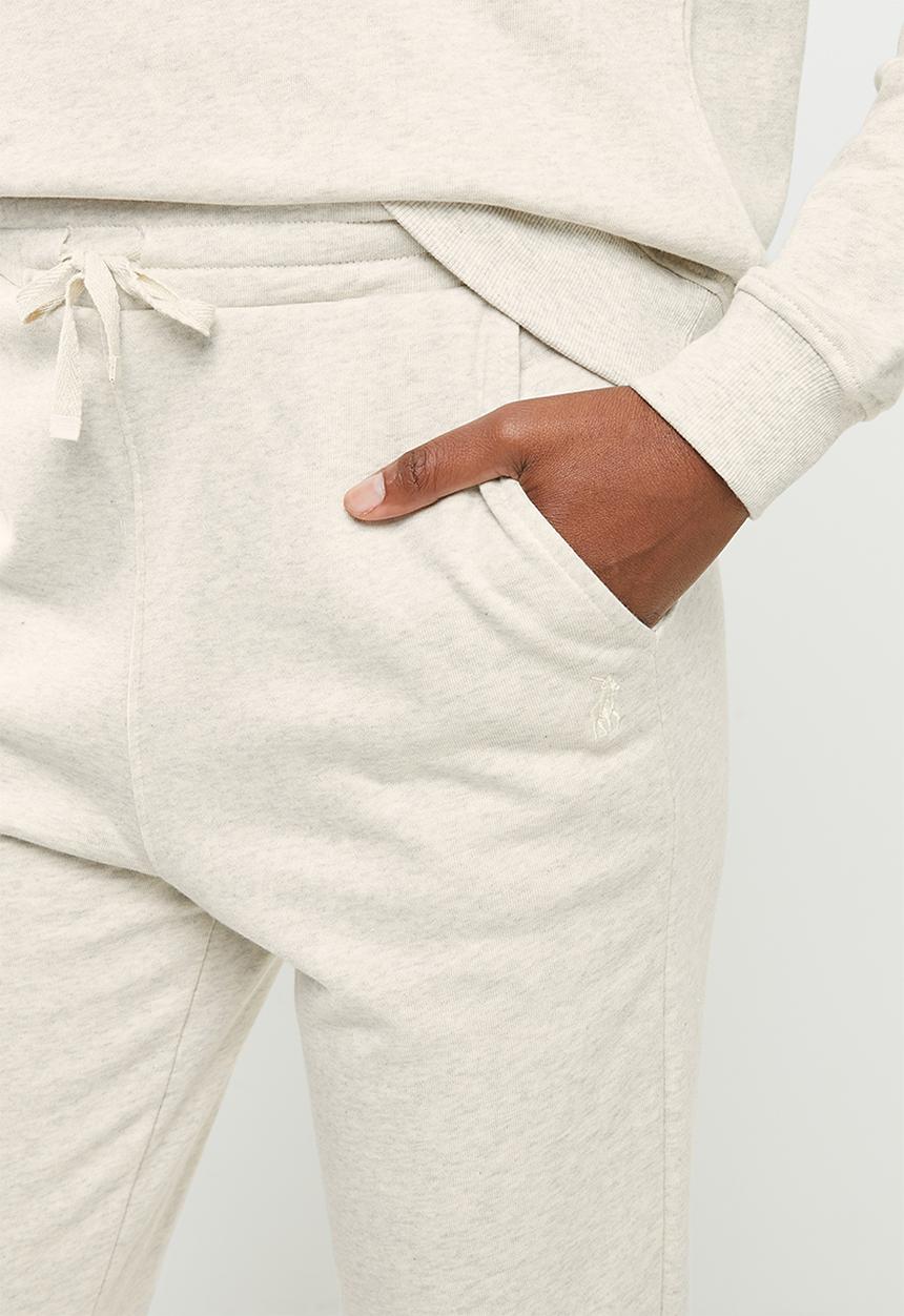 POLO - Wmn track pants - stone
