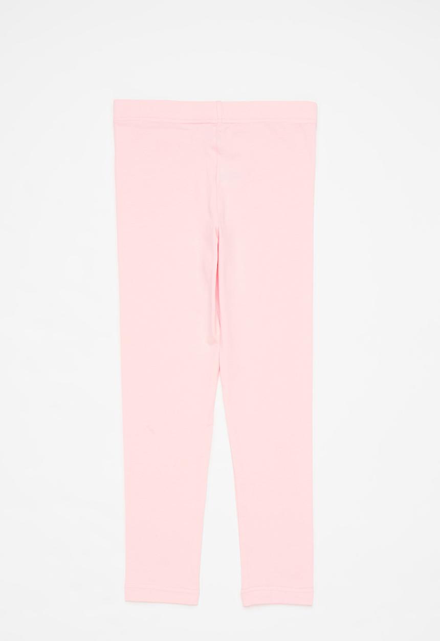 Pop Candy - Girls 2 pack legging - pink & grey