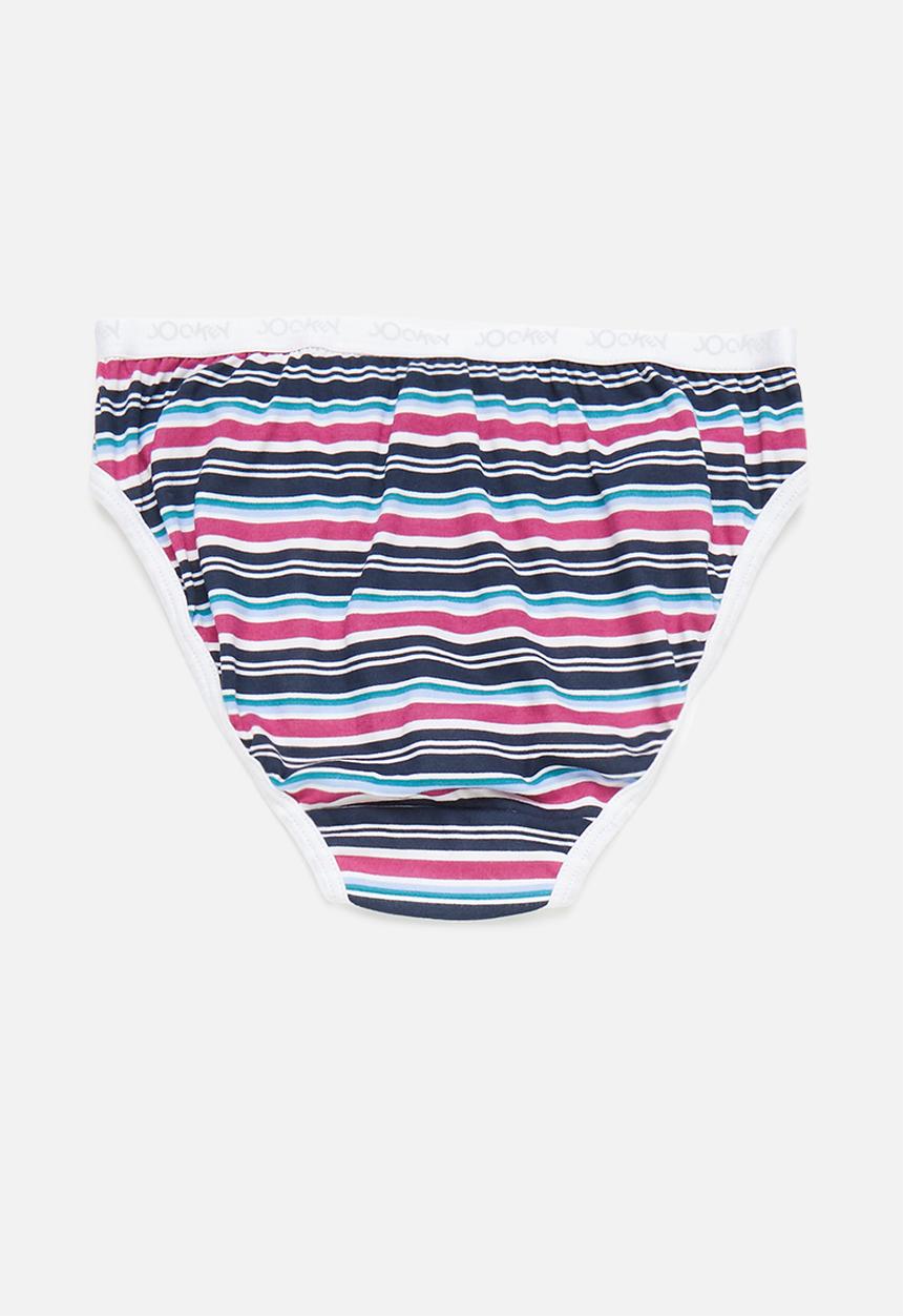 Jockey - 3-pack girls rint french cut - multi