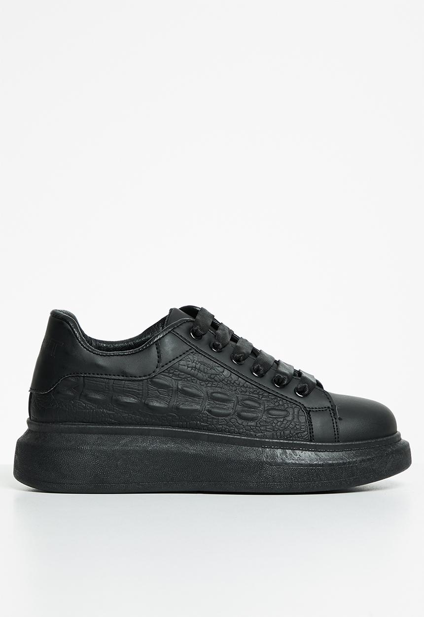 UrbanArt - Ditch 1 wax sneaker - black