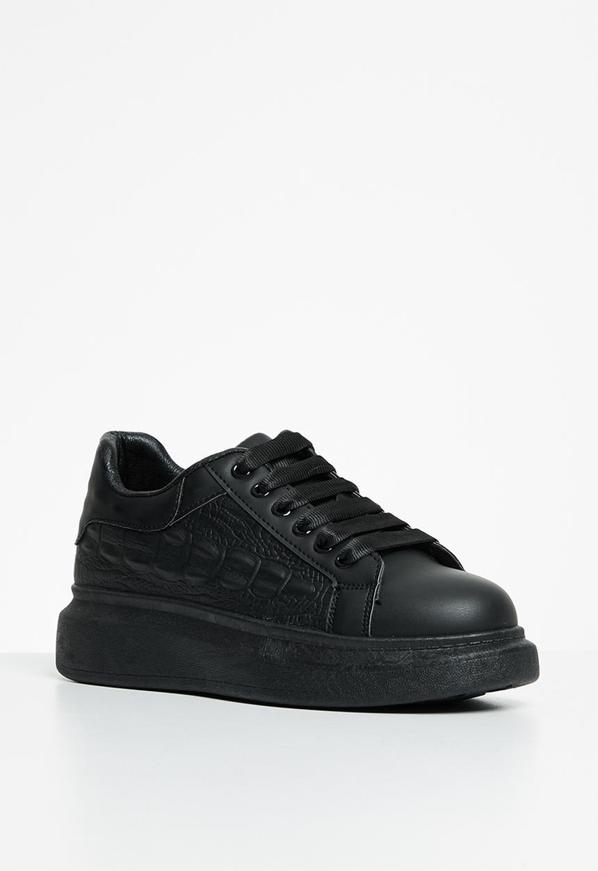 UrbanArt - Ditch 1 wax sneaker - black