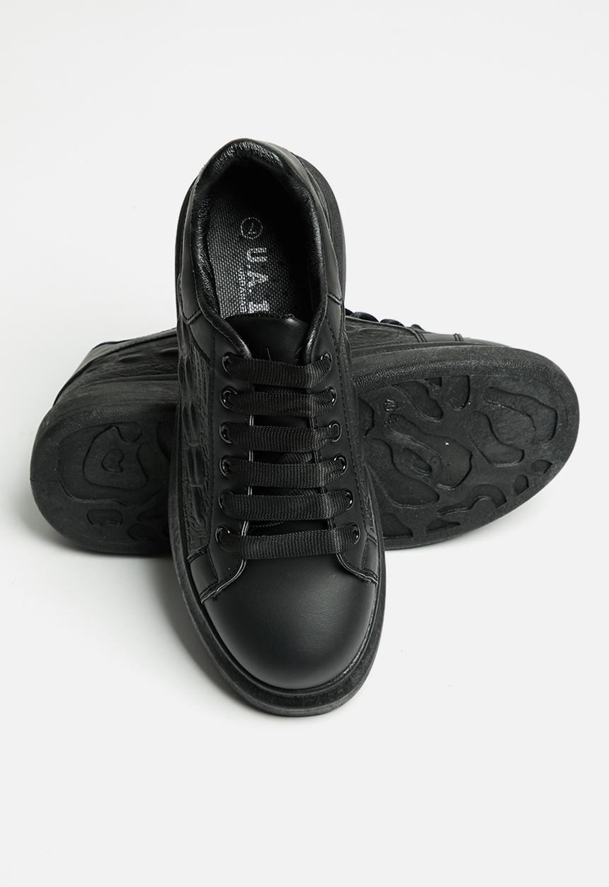 UrbanArt - Ditch 1 wax sneaker - black