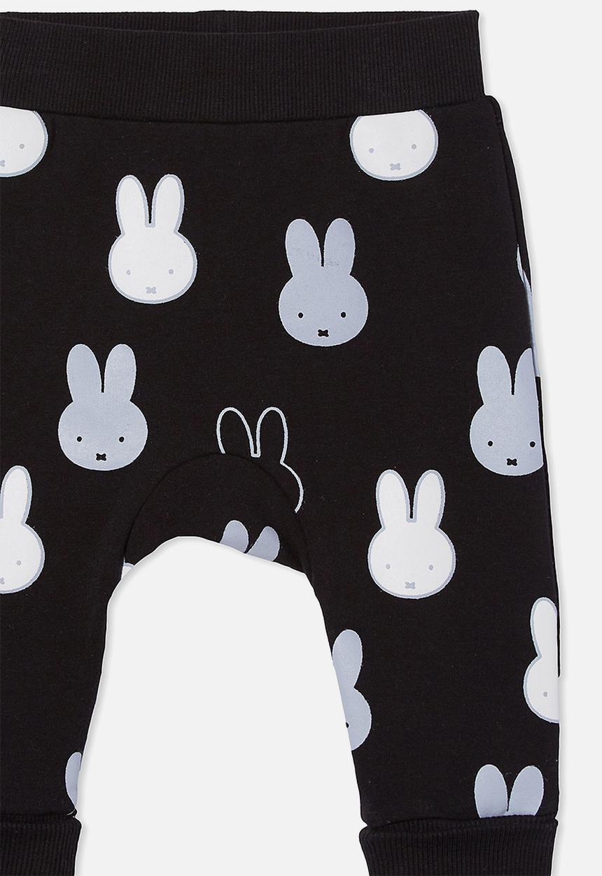 Cotton On - Peta trackpant - lcn - lcn mif black/mono miffy