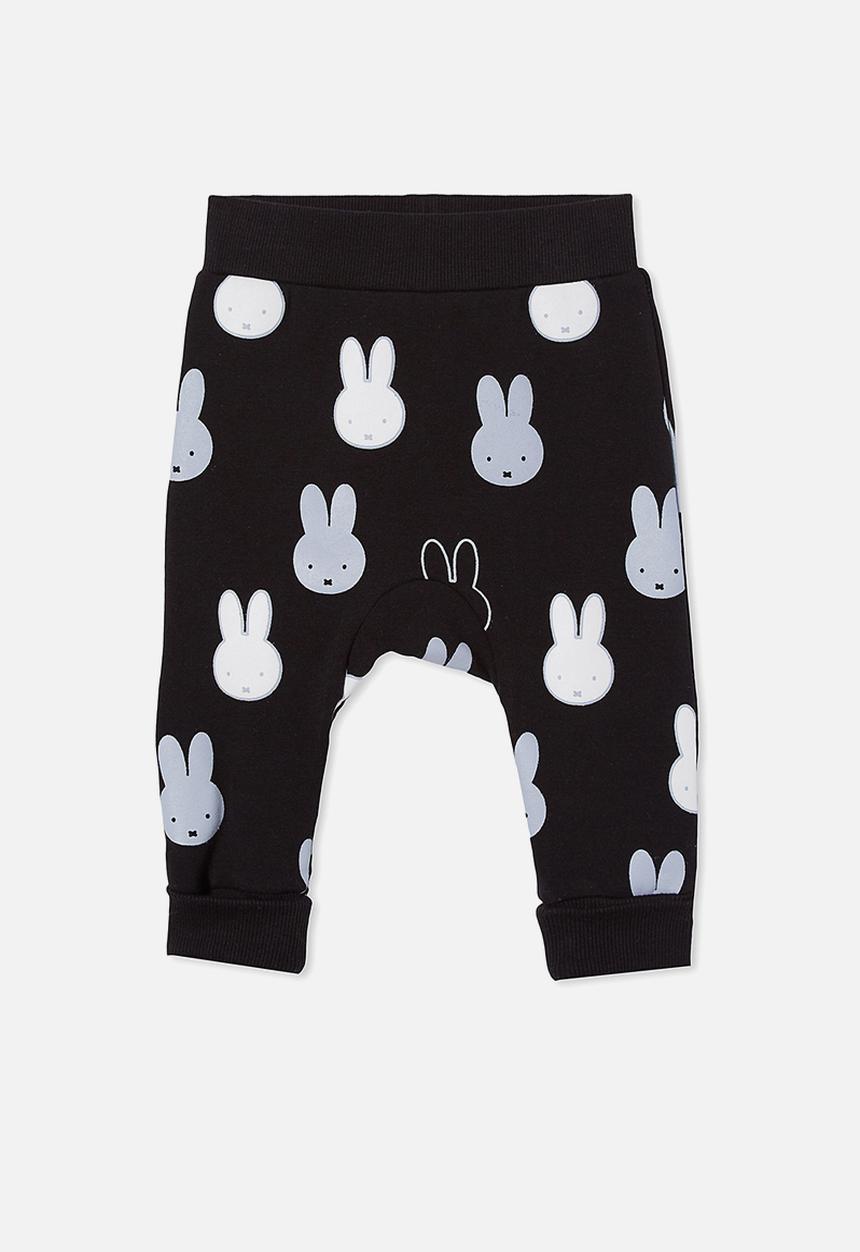 Cotton On - Peta trackpant - lcn - lcn mif black/mono miffy
