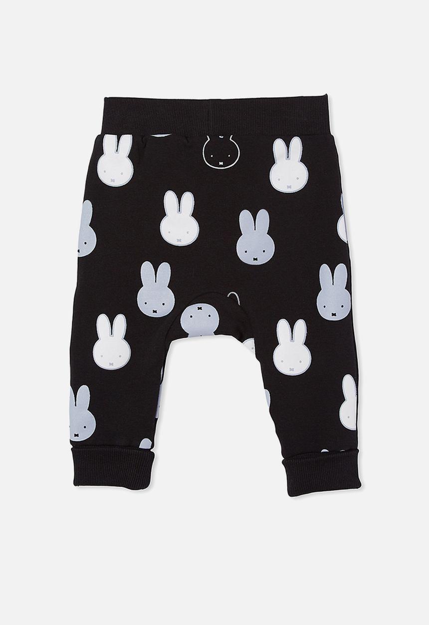 Cotton On - Peta trackpant - lcn - lcn mif black/mono miffy