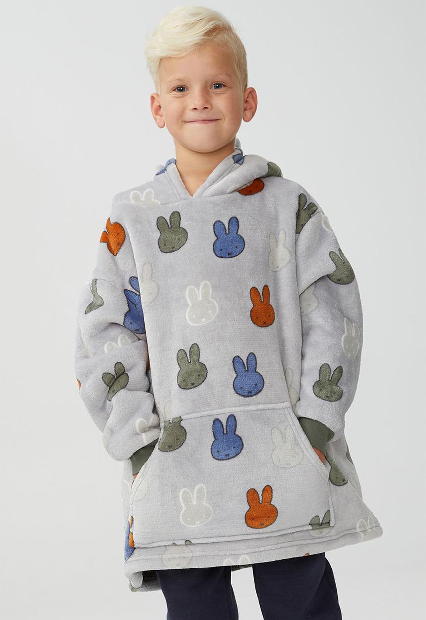 Cotton On - Snugget kids oversized hoodie licensed - light grey marle