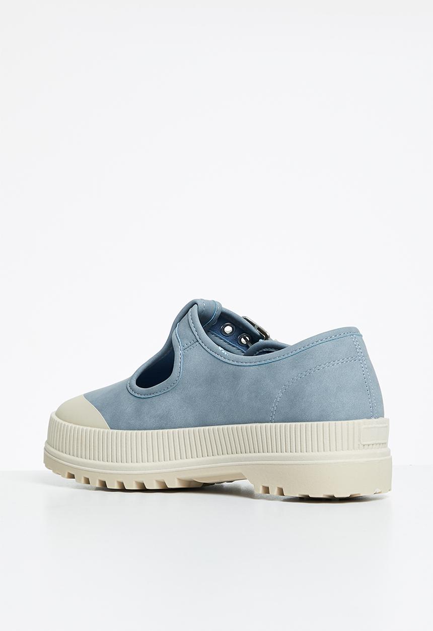 Tom Tom - Chunky mary jane - petrol blue
