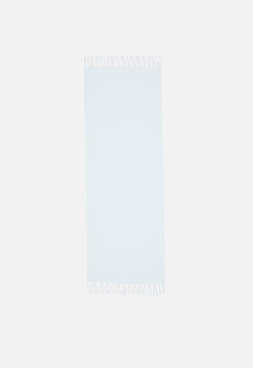 edit - Tassel blanket scarf - blue