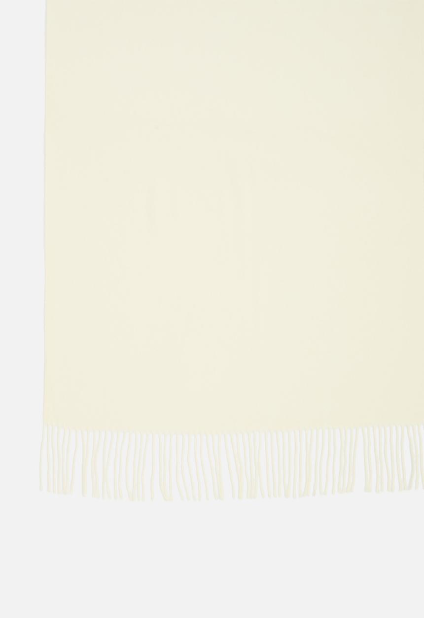 edit - Tassel blanket  scarf - cream