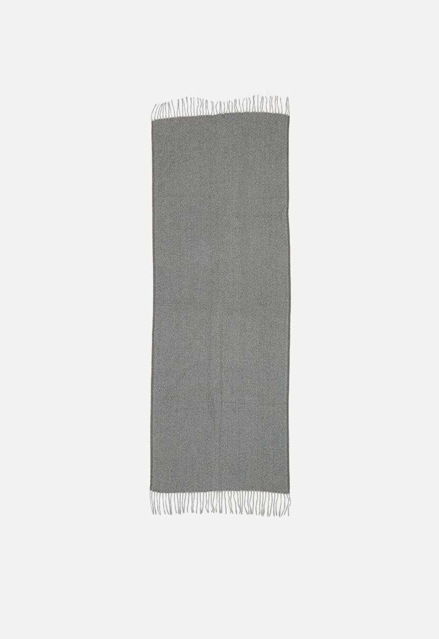edit - Tassel blanket  scarf - grey