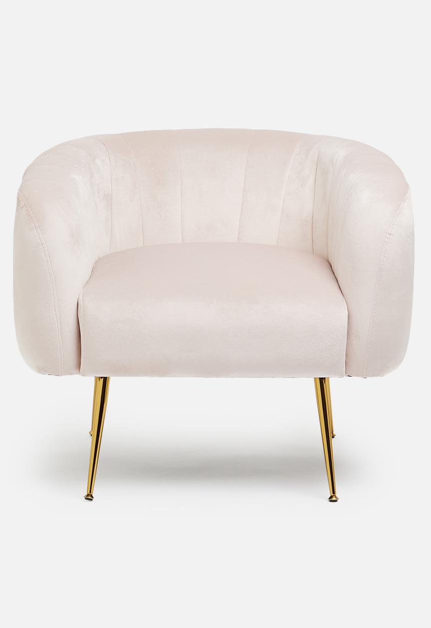 Sixth Floor - Eero occasional chair - blush pink