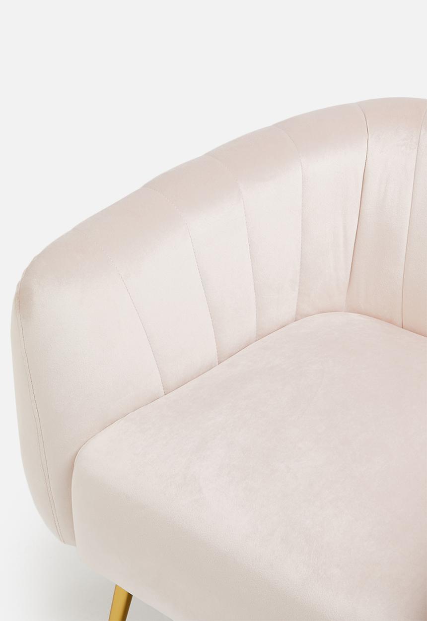 Sixth Floor - Eero occasional chair - blush pink