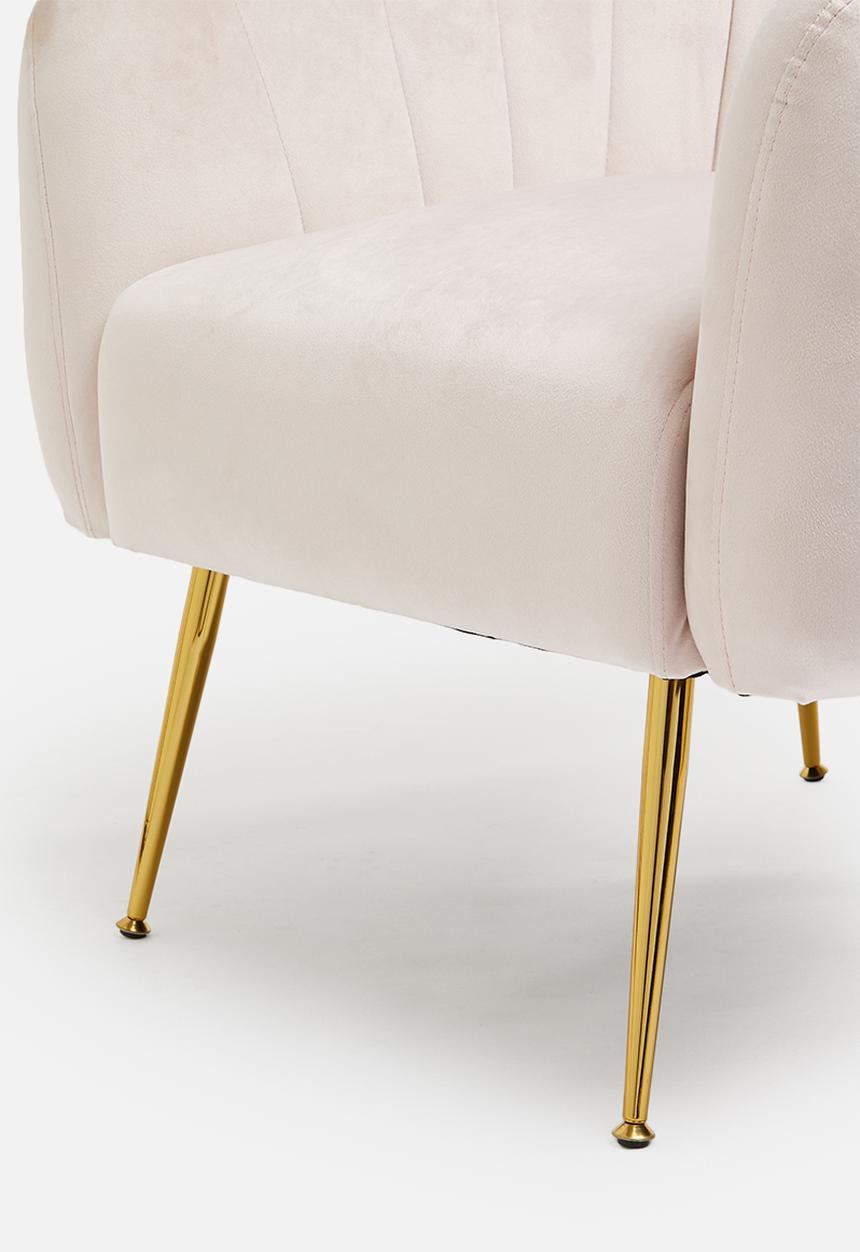 Sixth Floor - Eero occasional chair - blush pink