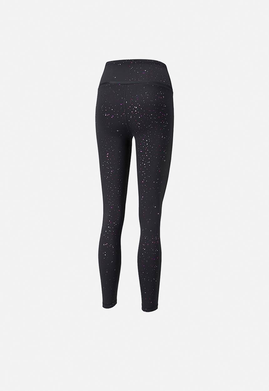 PUMA - Stardust crystal high waist 7/8 tights - puma black/stardust print