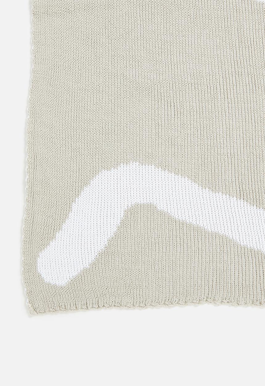 Sixth Floor - Penny cotton throw - light grey