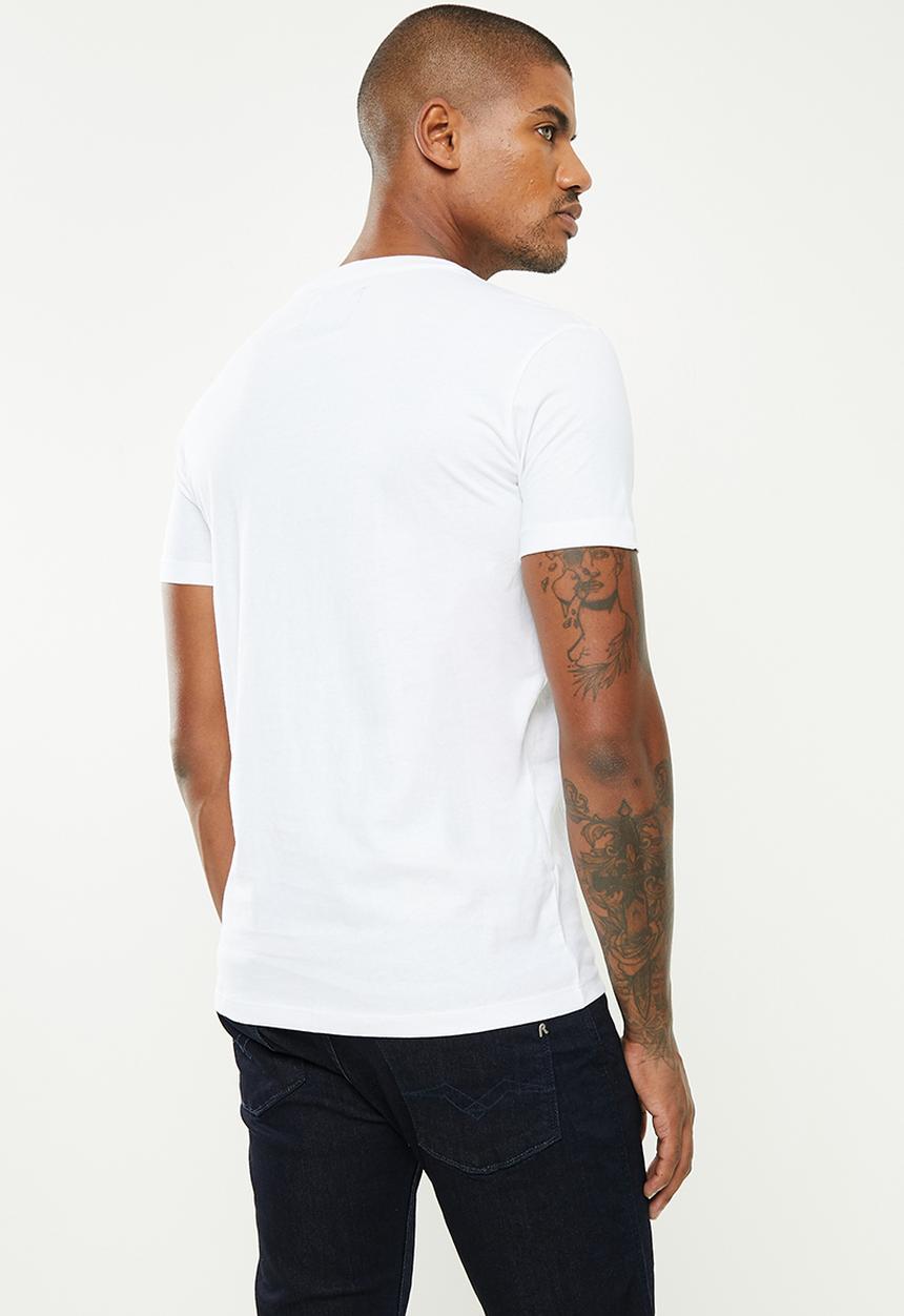 Replay - Essential crew neck tee - white
