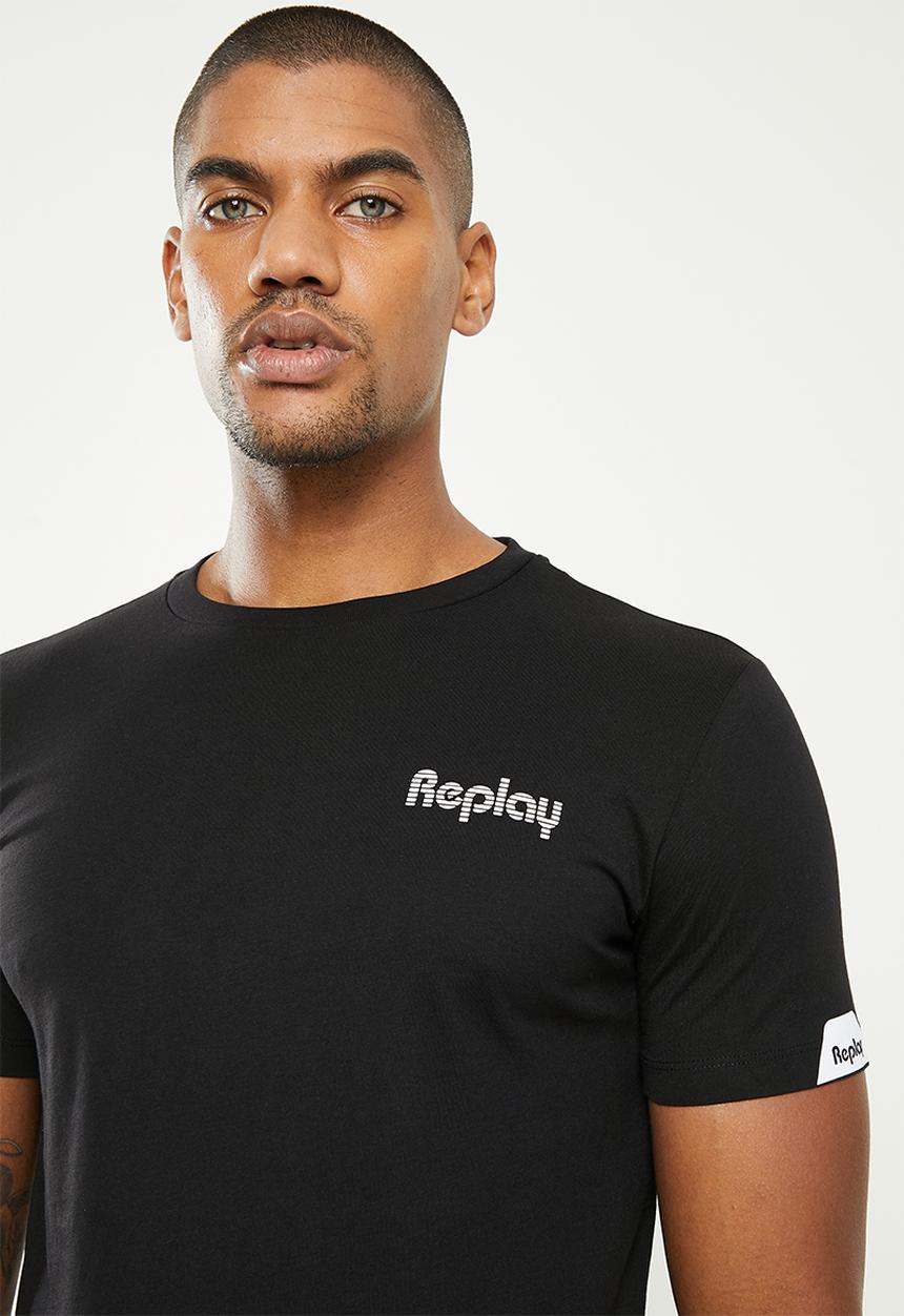 Replay - Essential crew neck tee - black