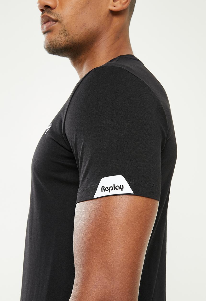 Replay - Essential crew neck tee - black