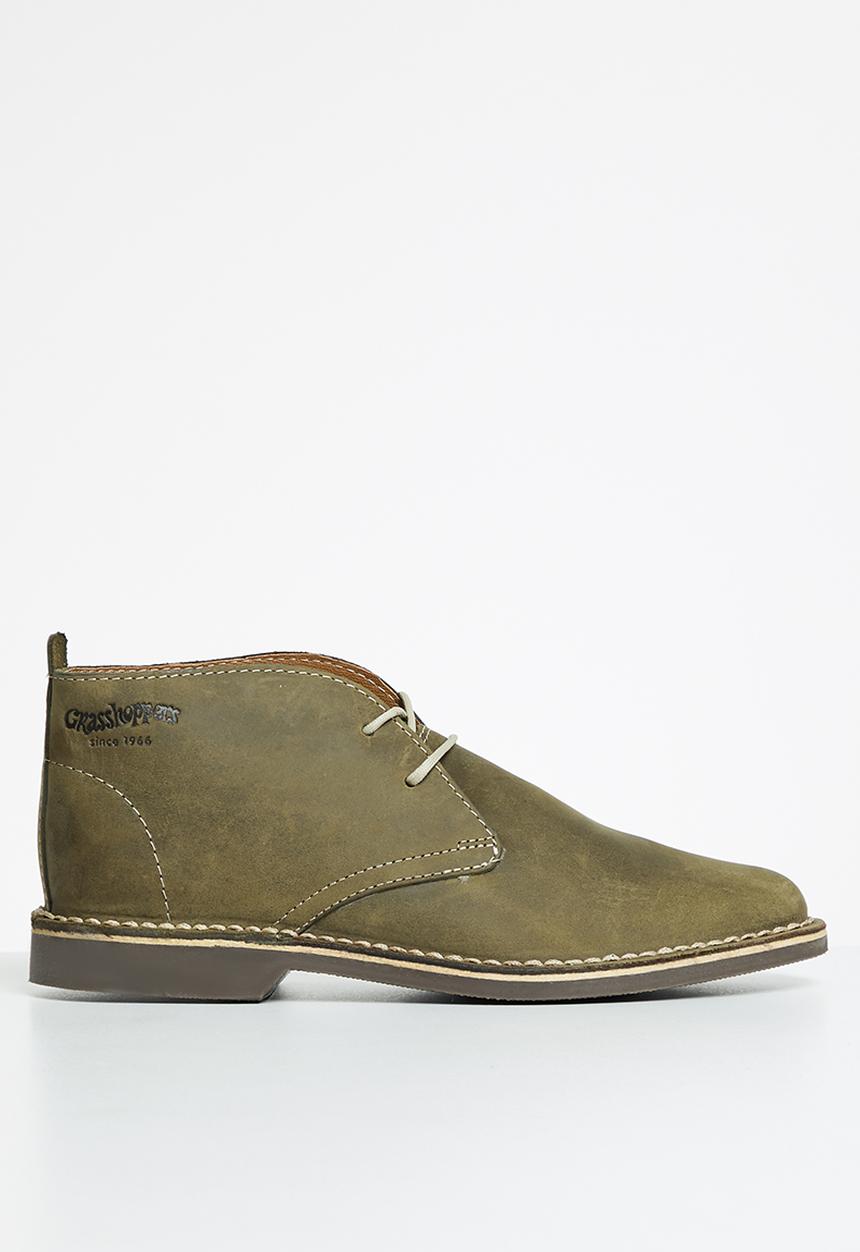 Grasshoppers - Sunday sandiego leather - olive