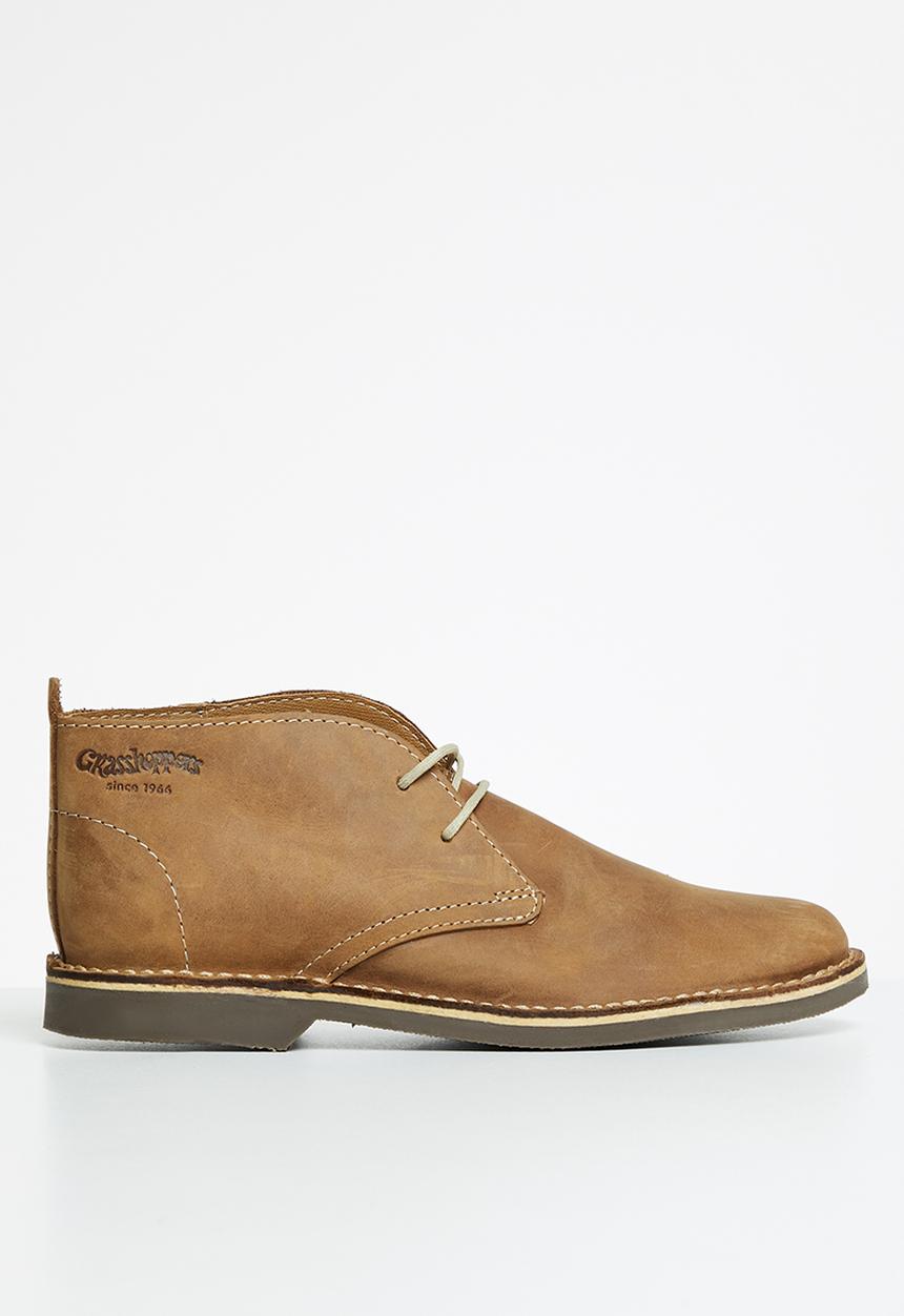 Grasshoppers - Sunday sandiego leather - dark brown