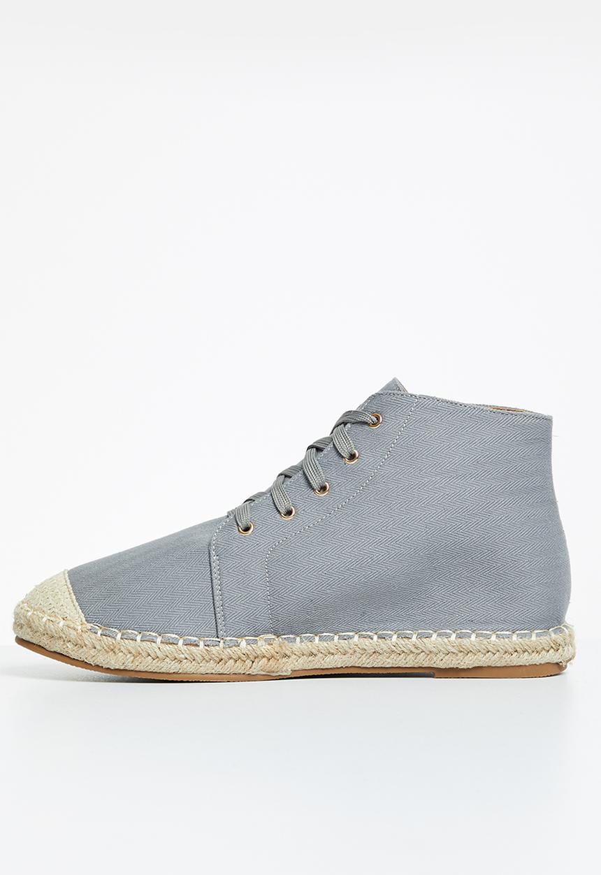 Viabeach - Espa22 espadrille ankle boot - grey