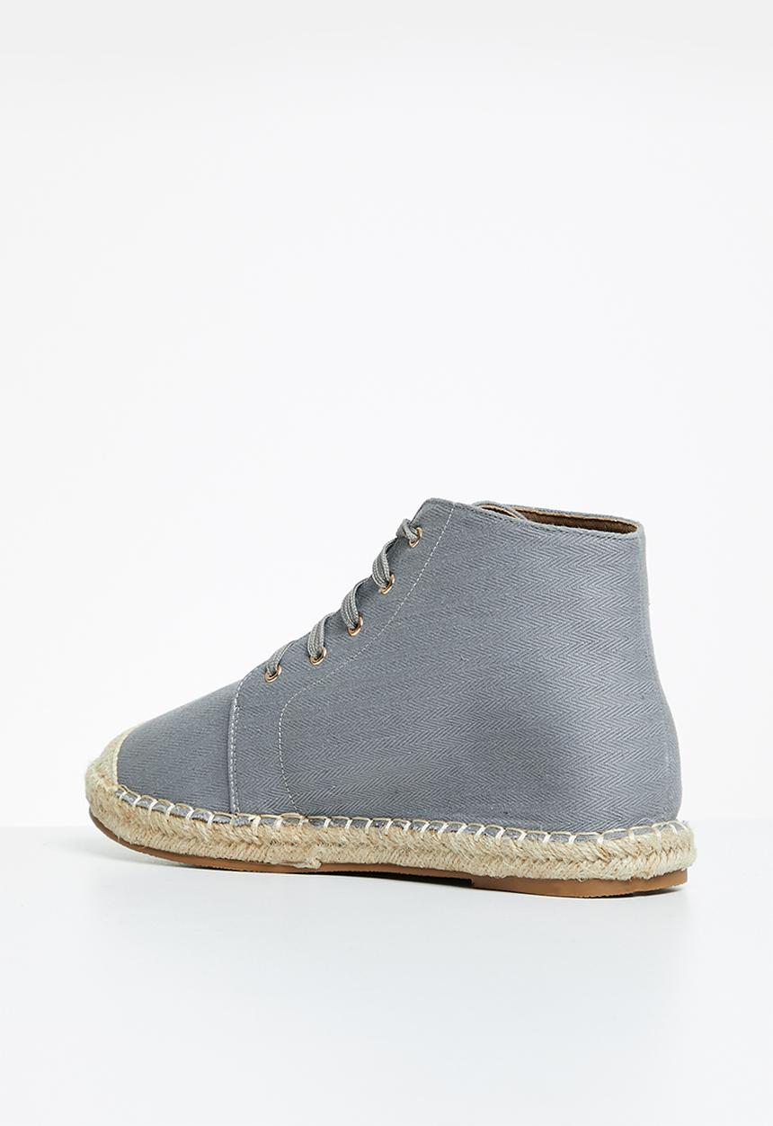 Viabeach - Espa22 espadrille ankle boot - grey