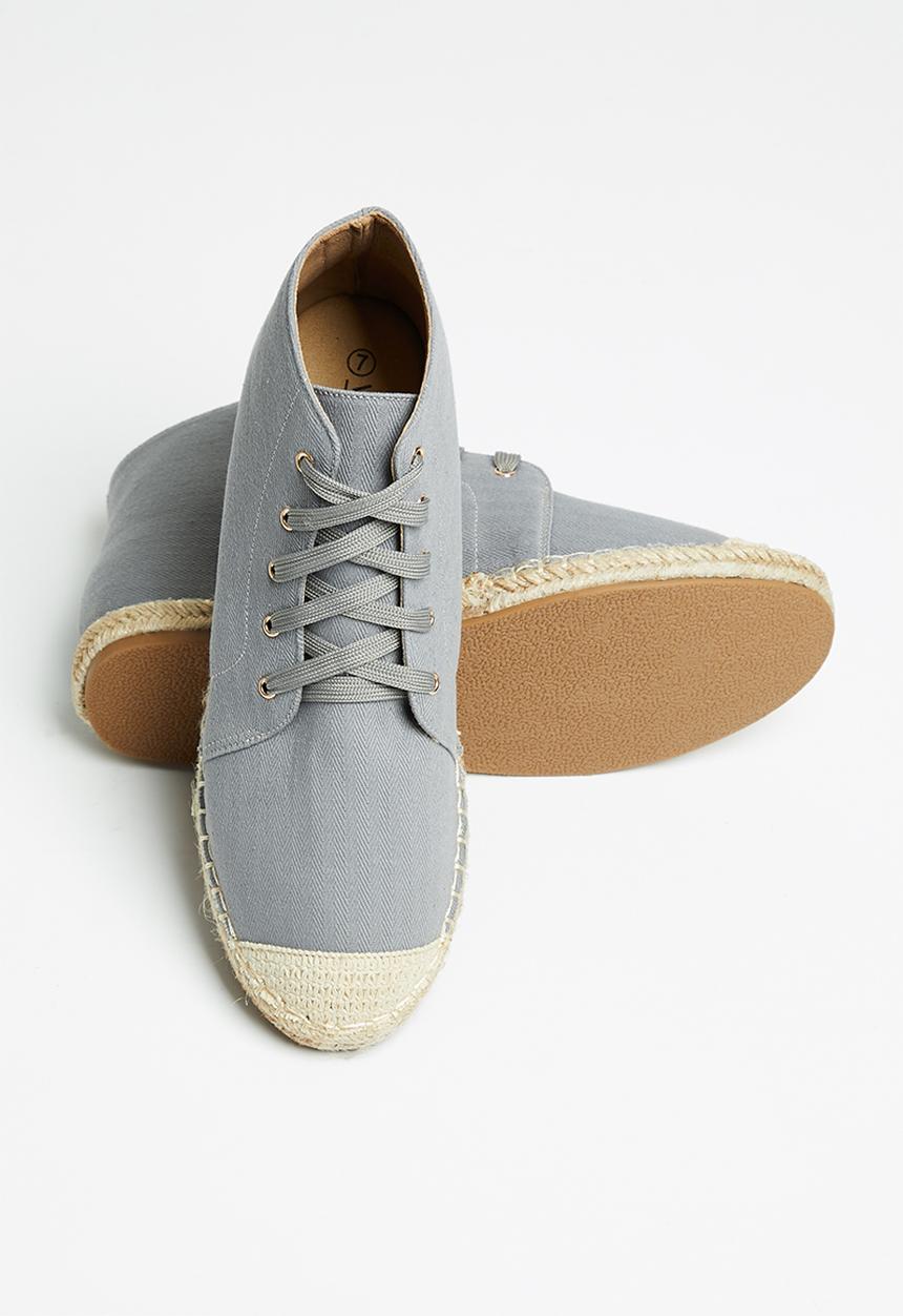 Viabeach - Espa22 espadrille ankle boot - grey