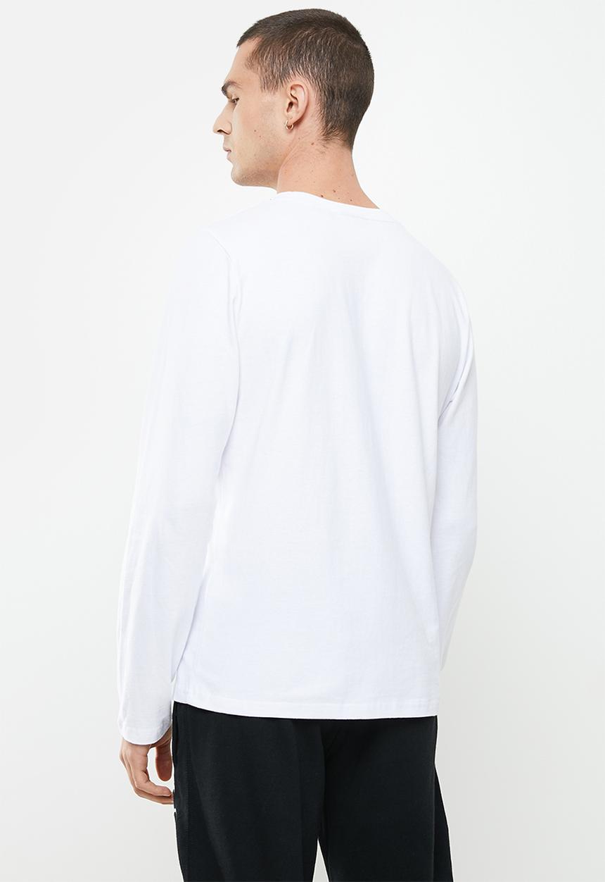 Superdry. - Vl ac long sleeve top - white