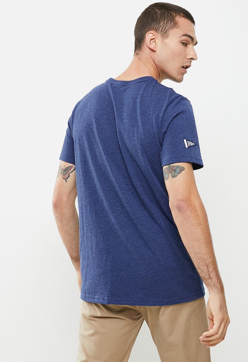 Superdry. - Vl source tee - blue