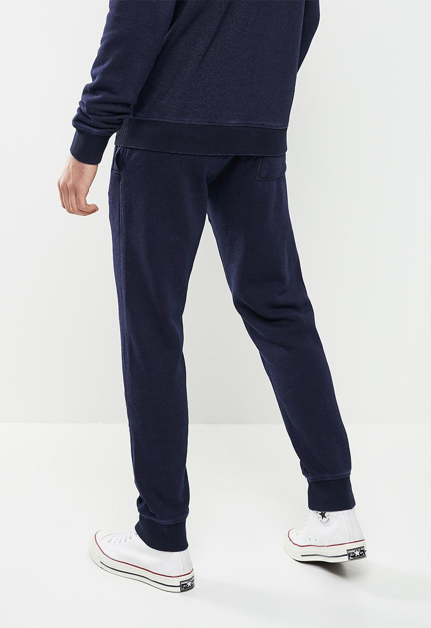 Superdry. - Vintage logo emb jogger noc - dark indigo