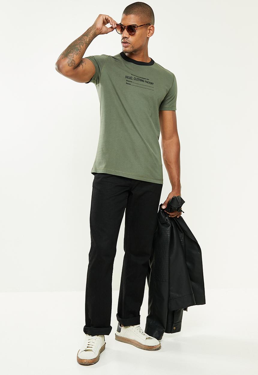 Diesel  - T-diegor-c3 short sleeve tee - khaki green