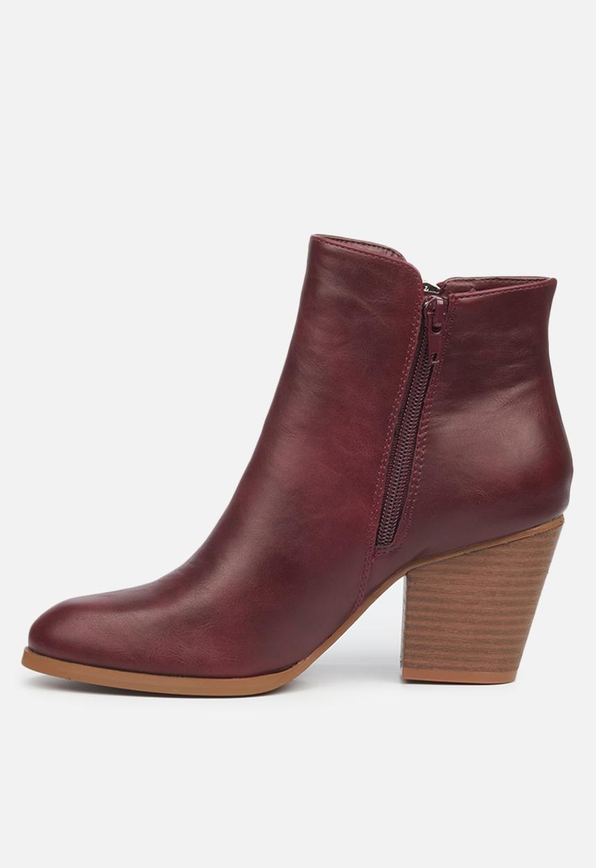 Butterfly Feet - Sandi 1 ankle boot - burgundy