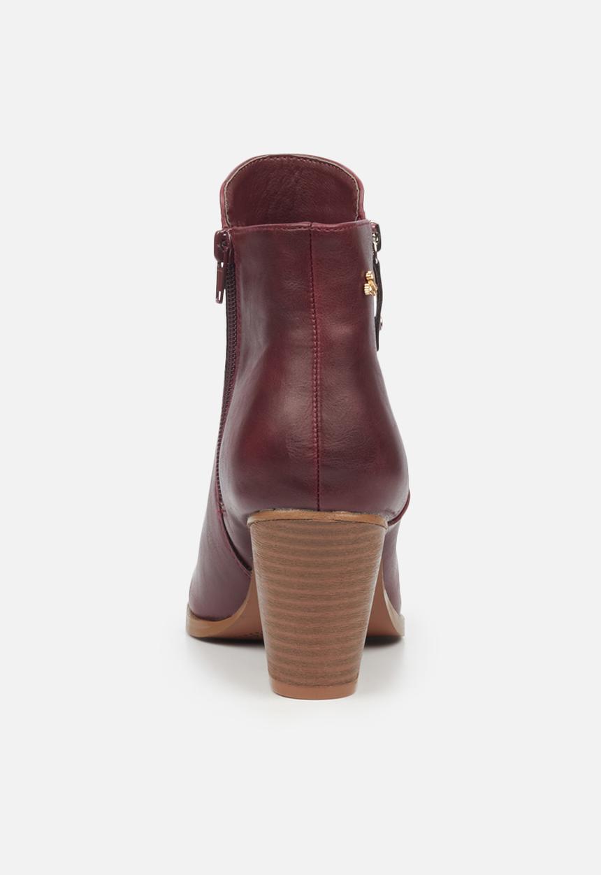 Butterfly Feet - Sandi 1 ankle boot - burgundy