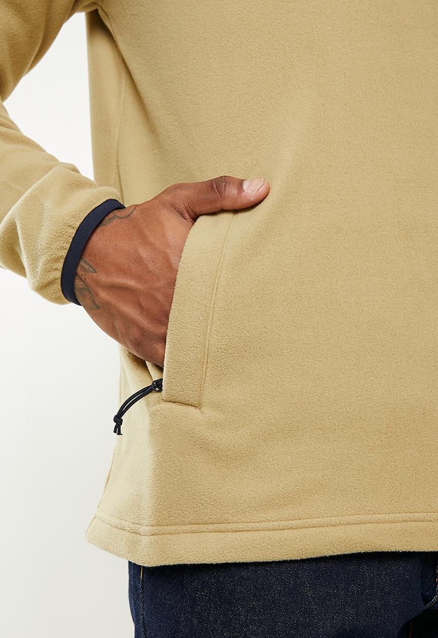 The North Face - Homesafe fleece pullover - kelp tan