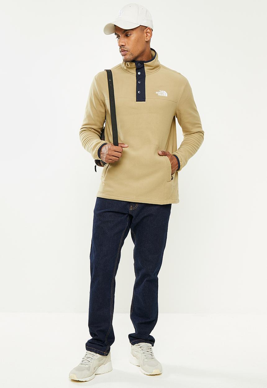The North Face - Homesafe fleece pullover - kelp tan