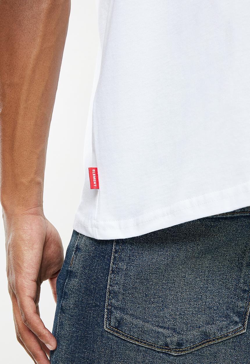Element - Blazin chest short sleeve - optic white