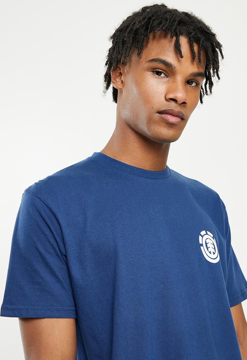 Element - Floral seal bp short sleeve - eclipse navy