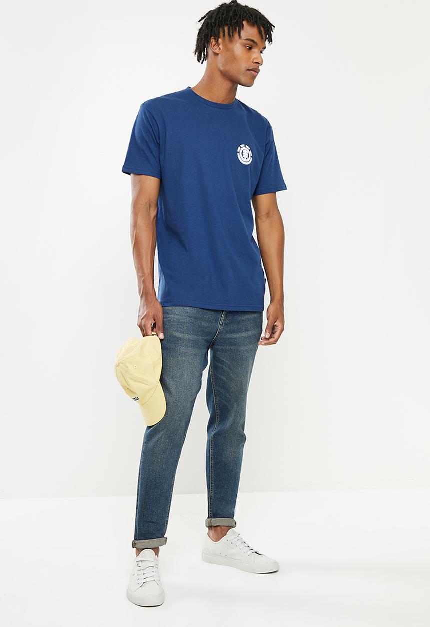 Element - Floral seal bp short sleeve - eclipse navy