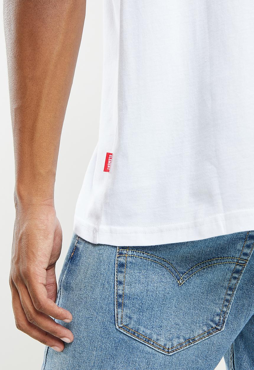 Element - Horizon short sleeve tee - white