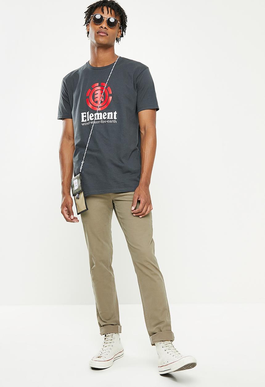 Element - Vertical short sleeve - flint black
