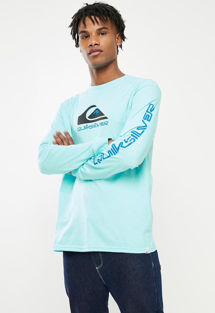 Quiksilver - Omni logo long sleeve - angel blue