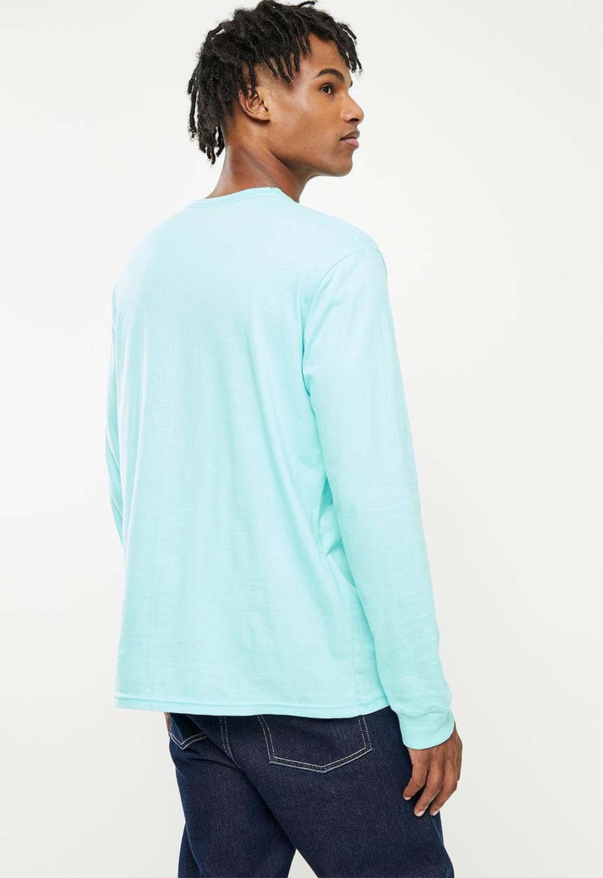 Quiksilver - Omni logo long sleeve - angel blue