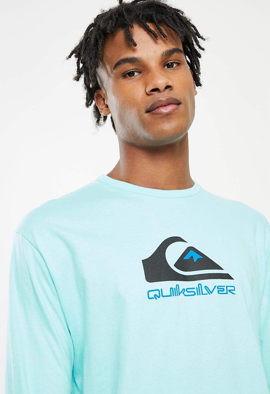 Quiksilver - Omni logo long sleeve - angel blue