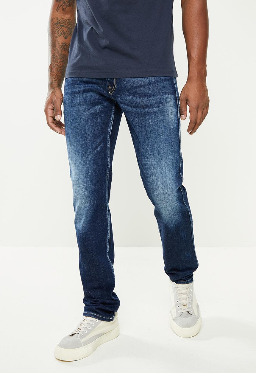 Replay - Slim fit denim jeans - mid blue washed