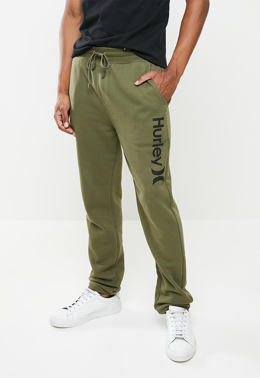 Hurley - One And Only  Track Pant - olive
