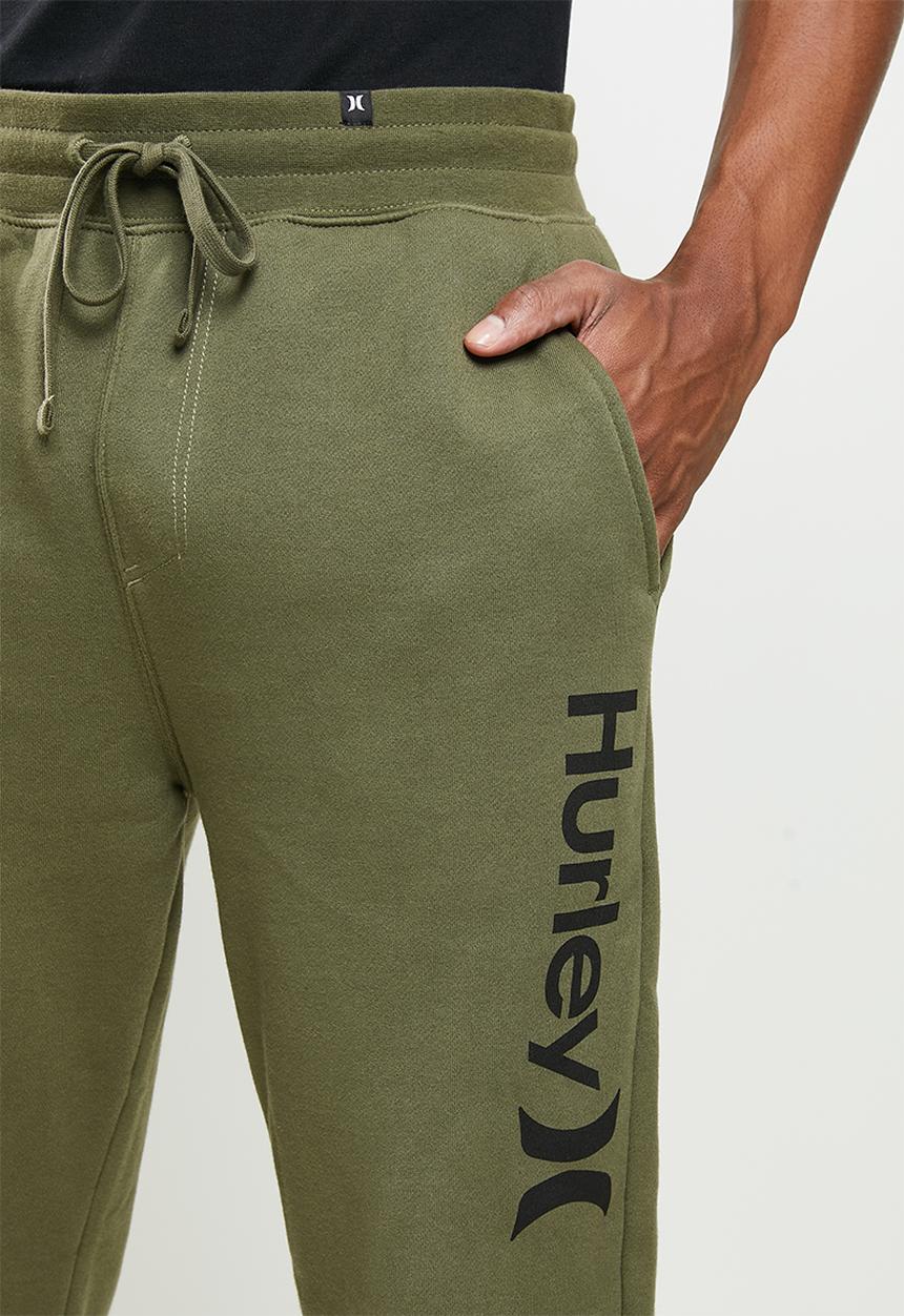 Hurley - One And Only  Track Pant - olive