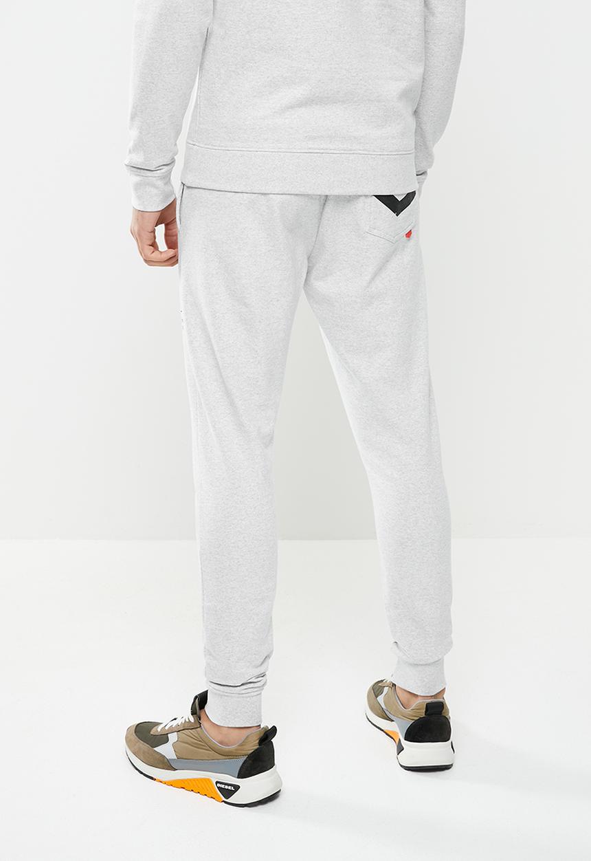 S.P.C.C - Ingram regular fit elasticated track pants - ice melange