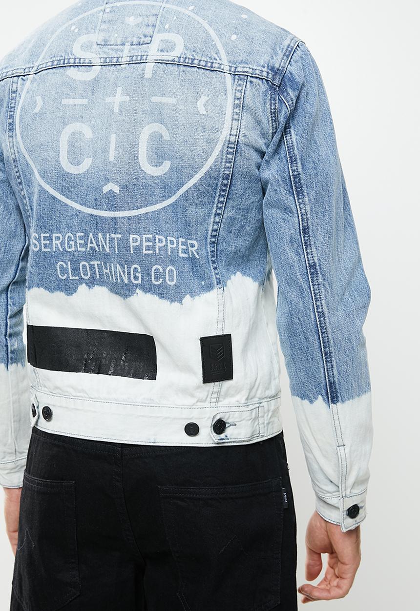 S.P.C.C - Dartmouth regular fit trucker denim jacket - bleach