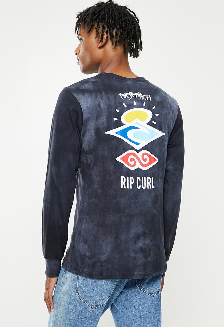 Rip Curl - Search logo long sleeve tee - navy