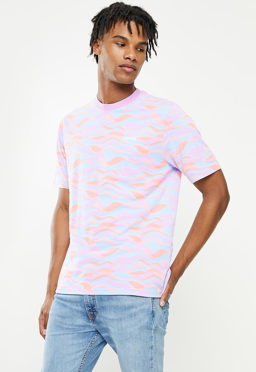 Levi’s® - Relaxed fit short sleeve logo tee - horizontal bahia skyway
